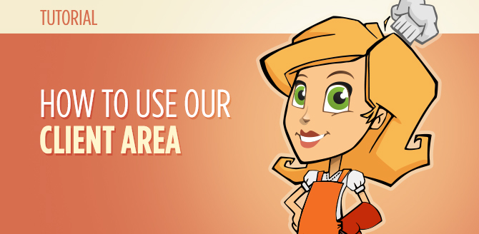 How to use our client area